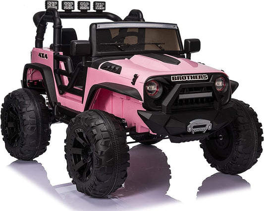 2-Seater 24V Electric ATV Truck for Kids Ages 3-8 Years