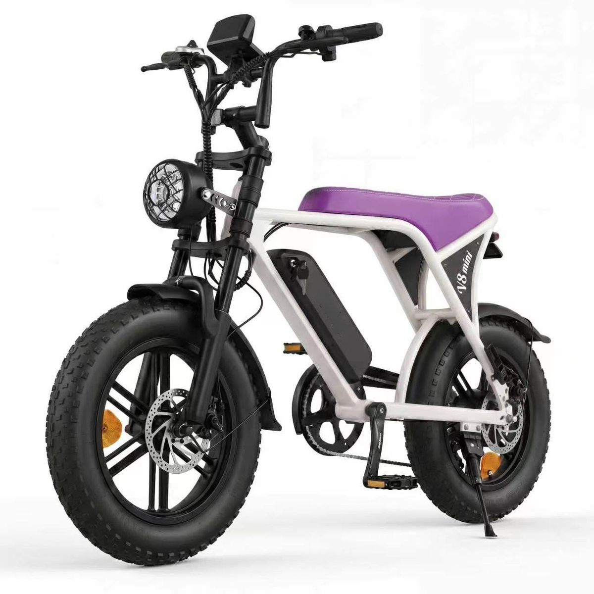 Ride Revolt Mini V8 electric bike in Purple - photo 4