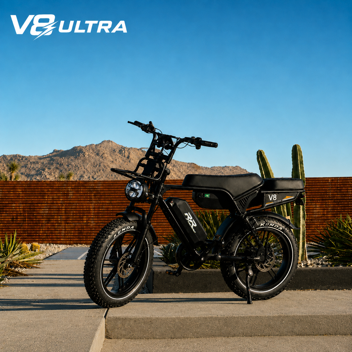 Ride Revolt V8 ULTRA dual-suspension electric bike - main view