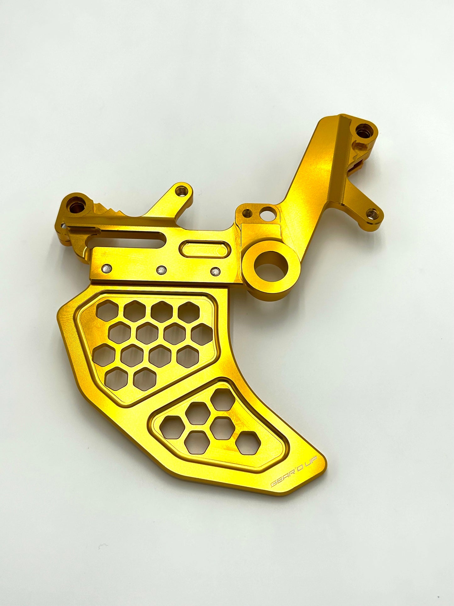 Ultra Bee Rear Dual Caliper Bracket and Rotor Guard -Gear’d Up