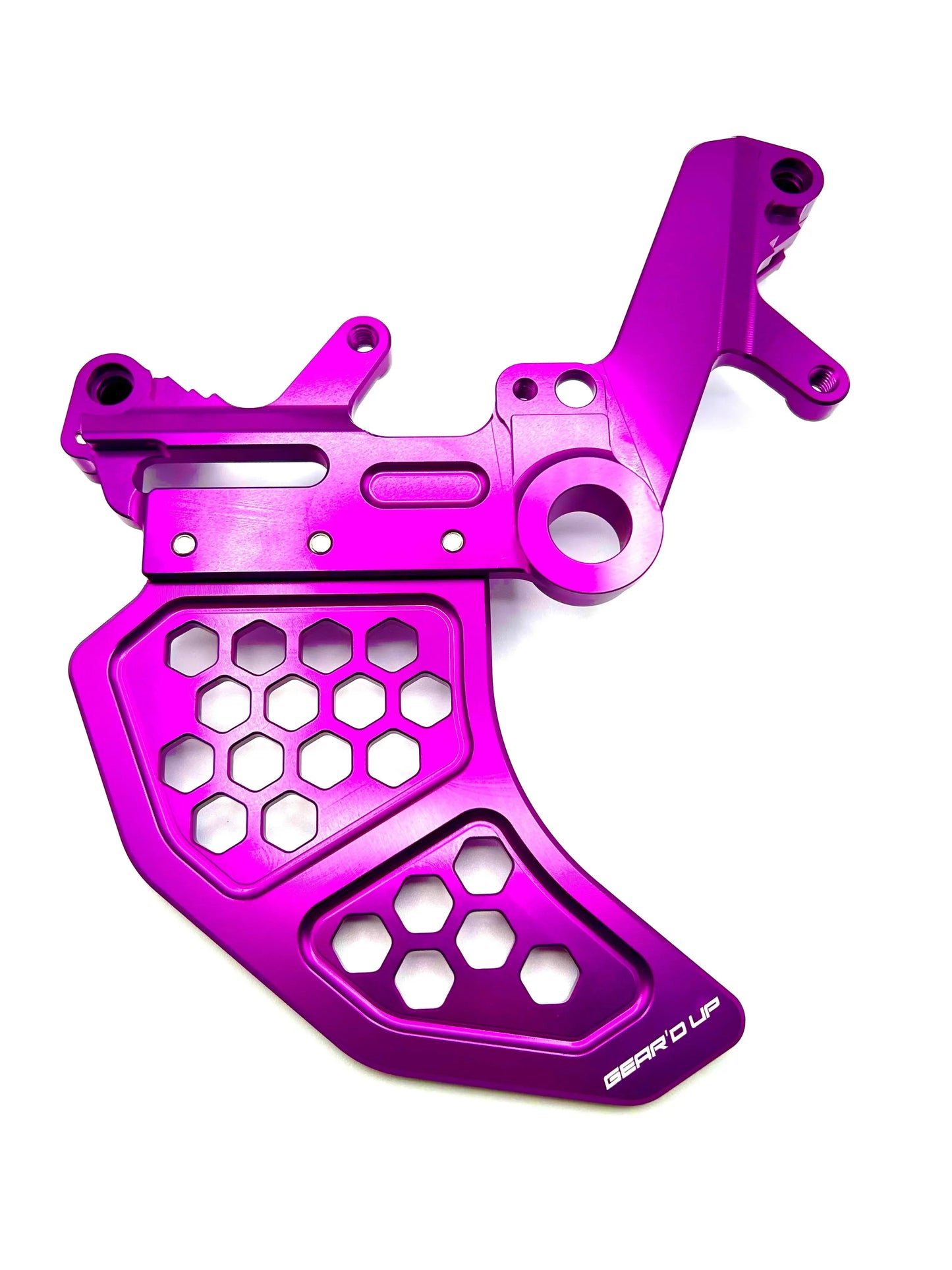 Ultra Bee Rear Dual Caliper Bracket and Rotor Guard -Gear’d Up