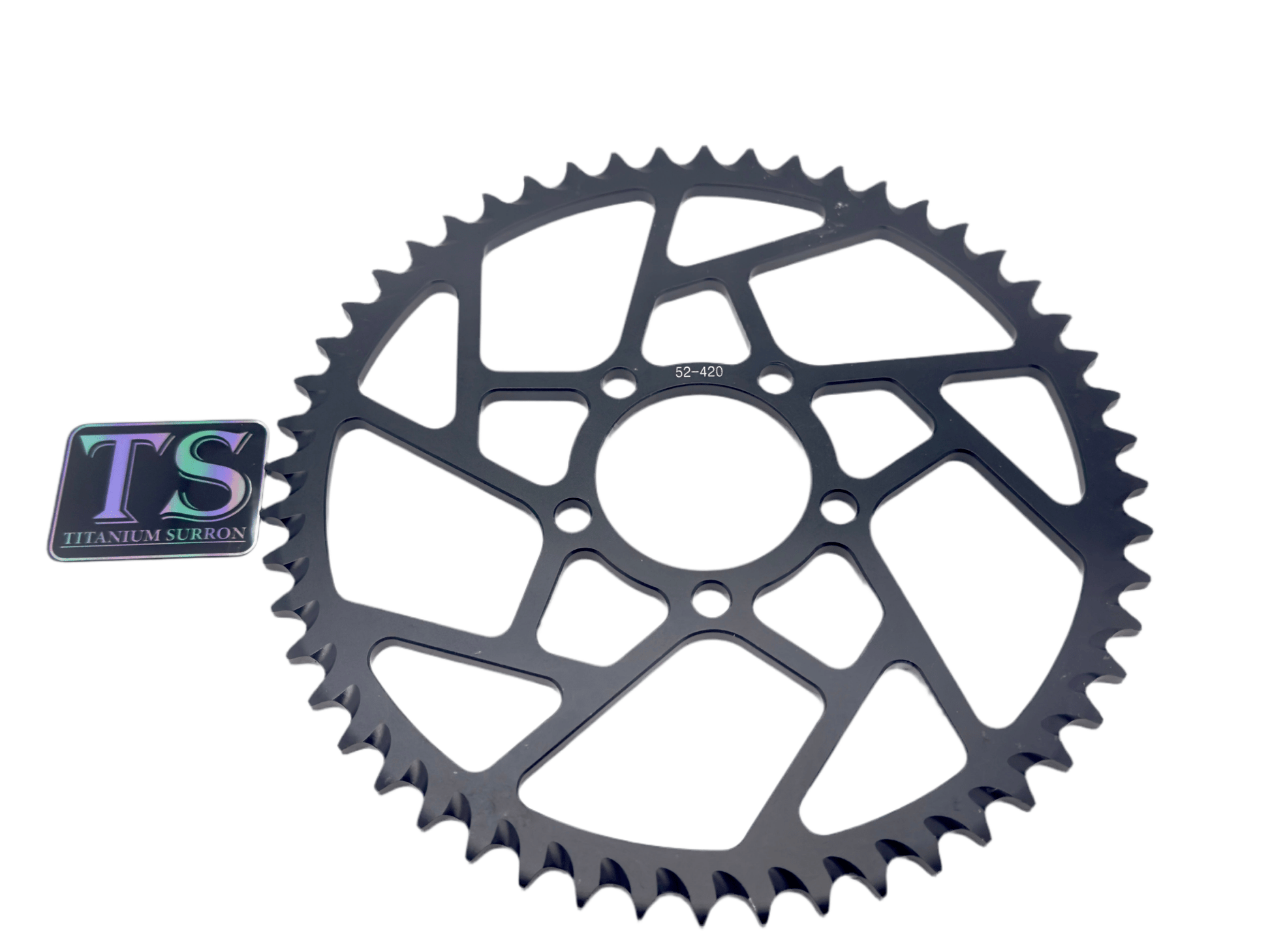 52 Tooth Hardened Aluminum 420 Sprocket for E - moto