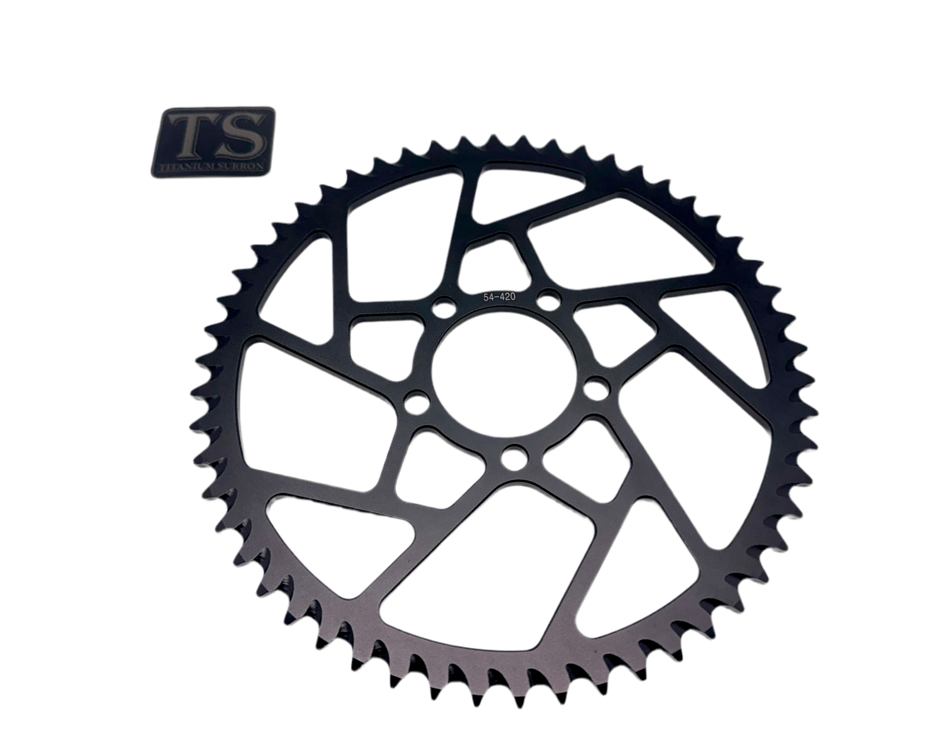 54 Tooth Hardened Aluminum 420 Sprocket for E - moto