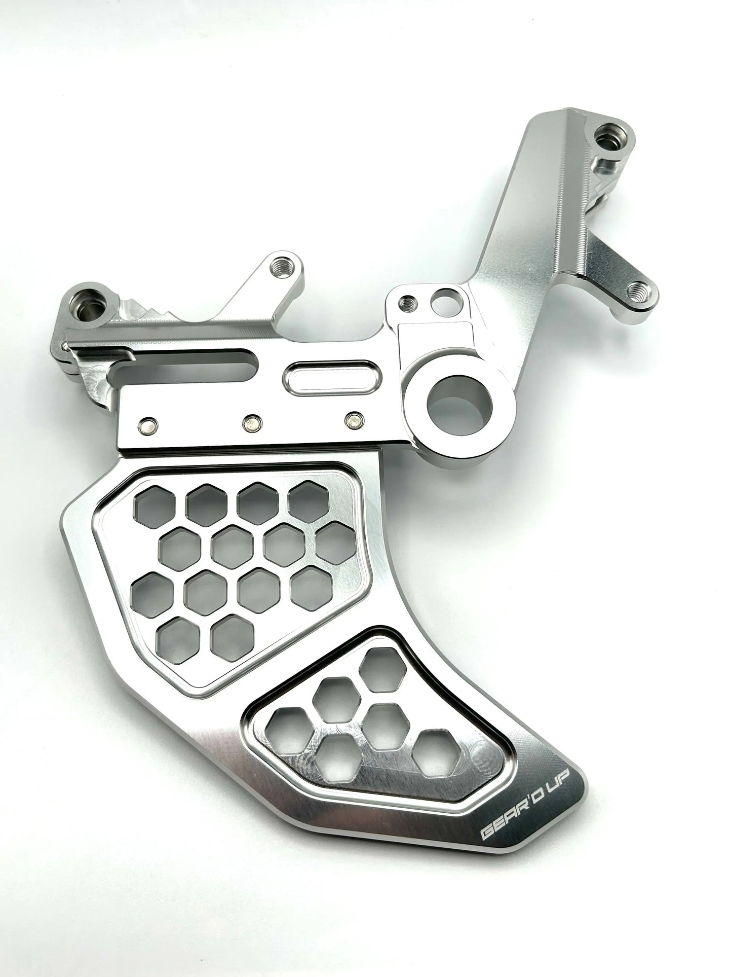 Ultra Bee Rear Dual Caliper Bracket and Rotor Guard -Gear’d Up