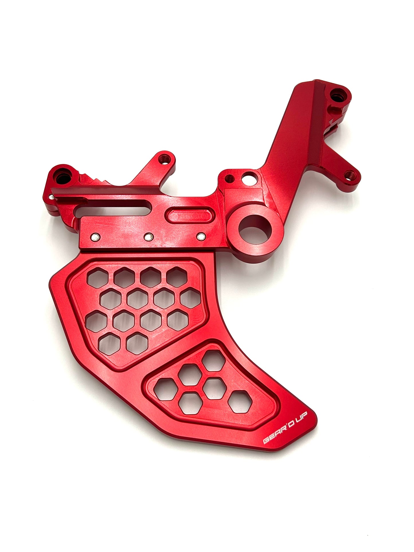 Ultra Bee Rear Dual Caliper Bracket and Rotor Guard -Gear’d Up