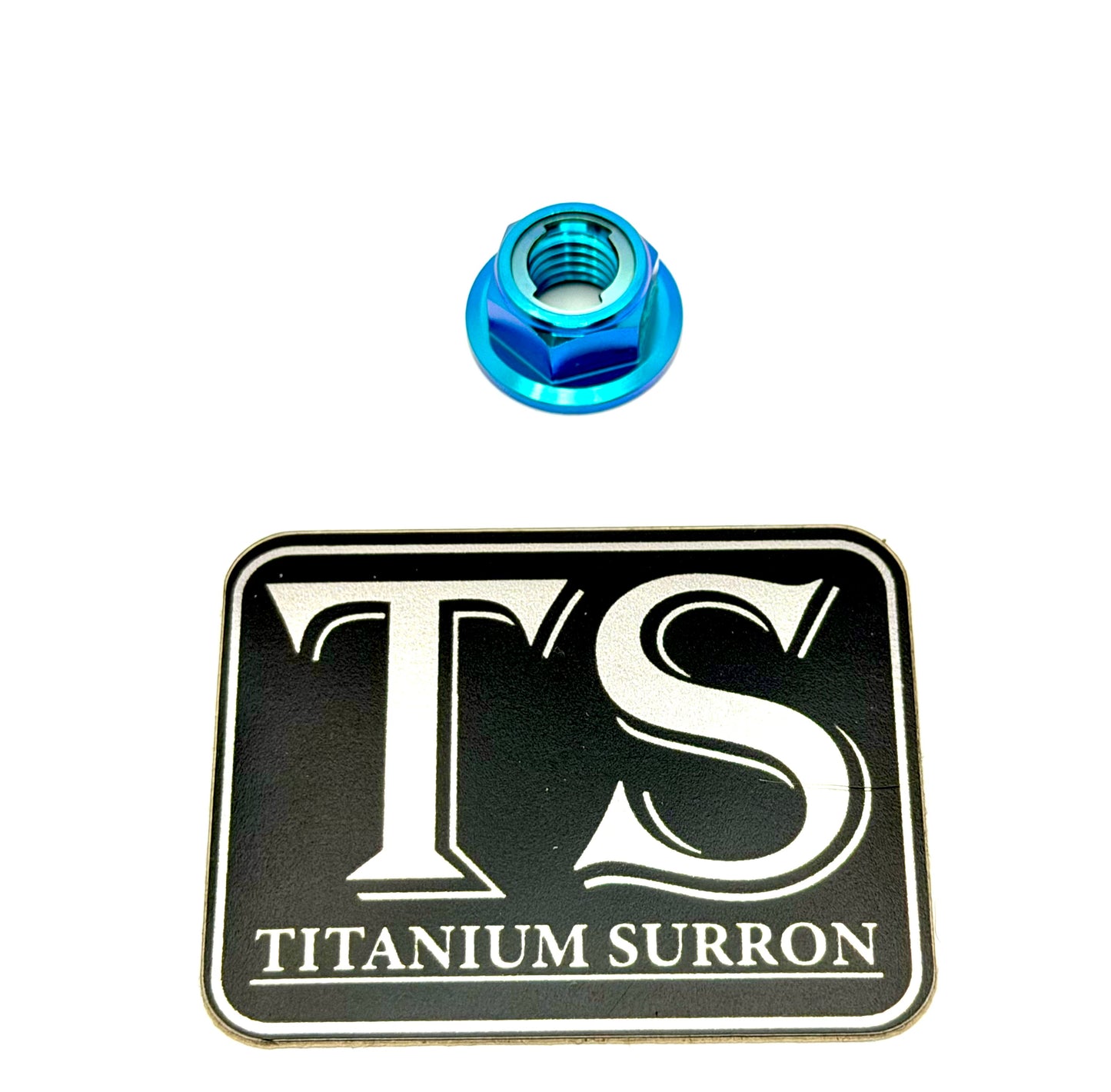 Titanium Lock Nut - M8x1.25