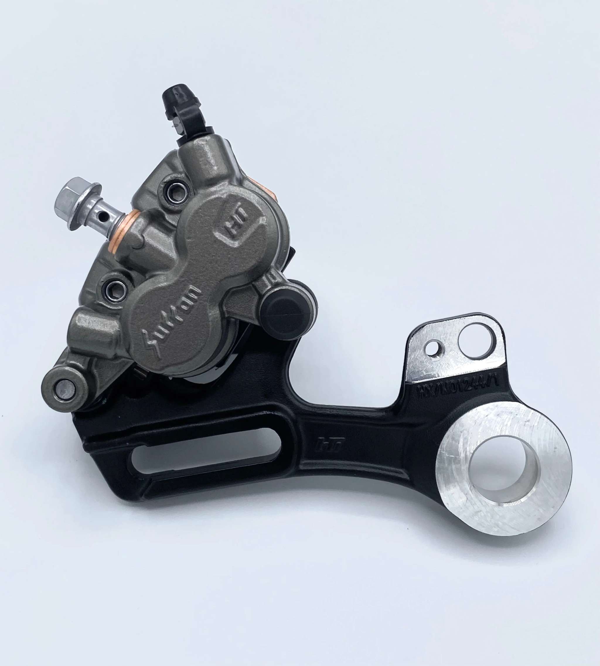 OEM Surron Ultra Bee Rear Brake Caliper with Bracket – Titanium Surron