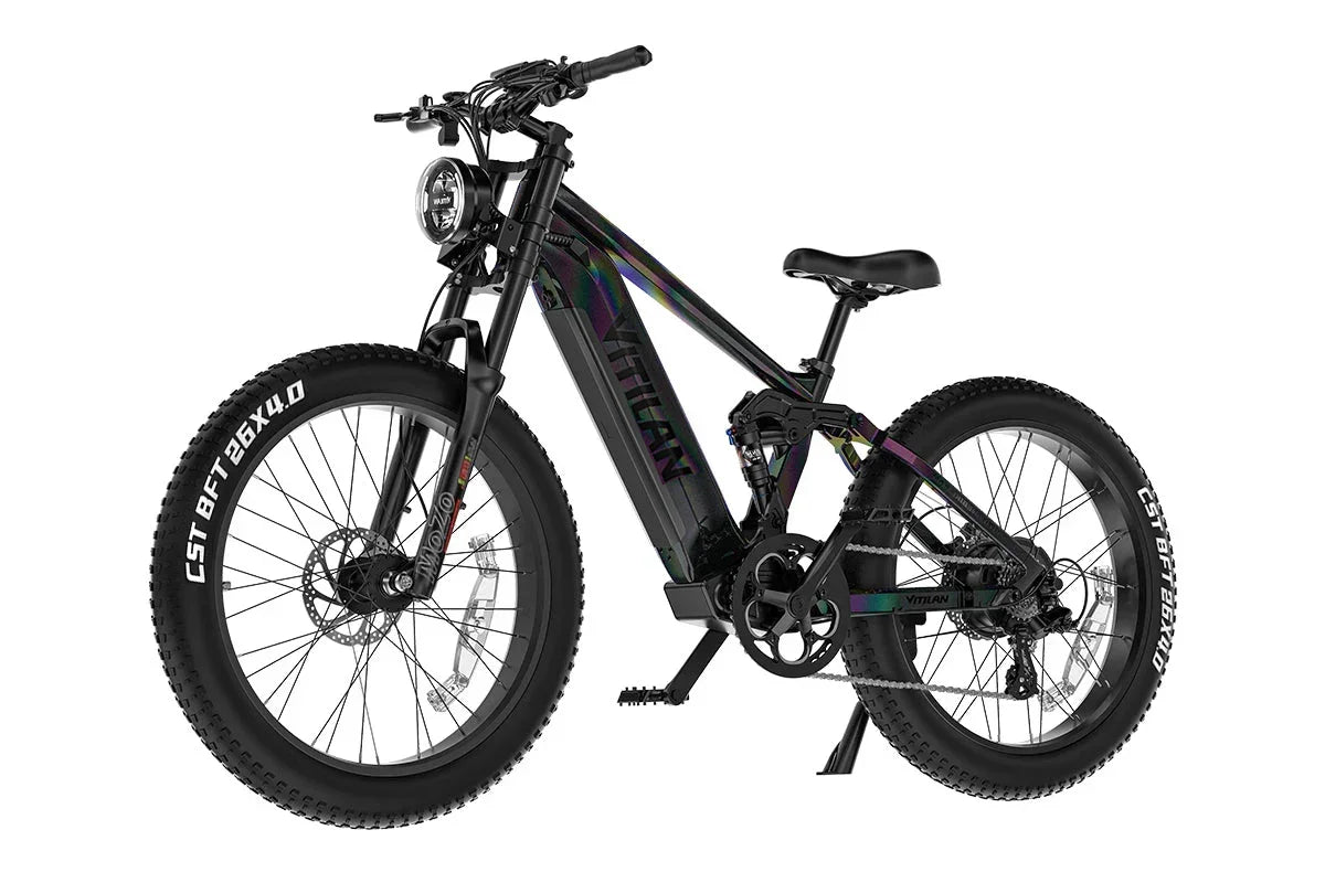 Vitilan T7PRO Full Suspension Mountain E-bike
