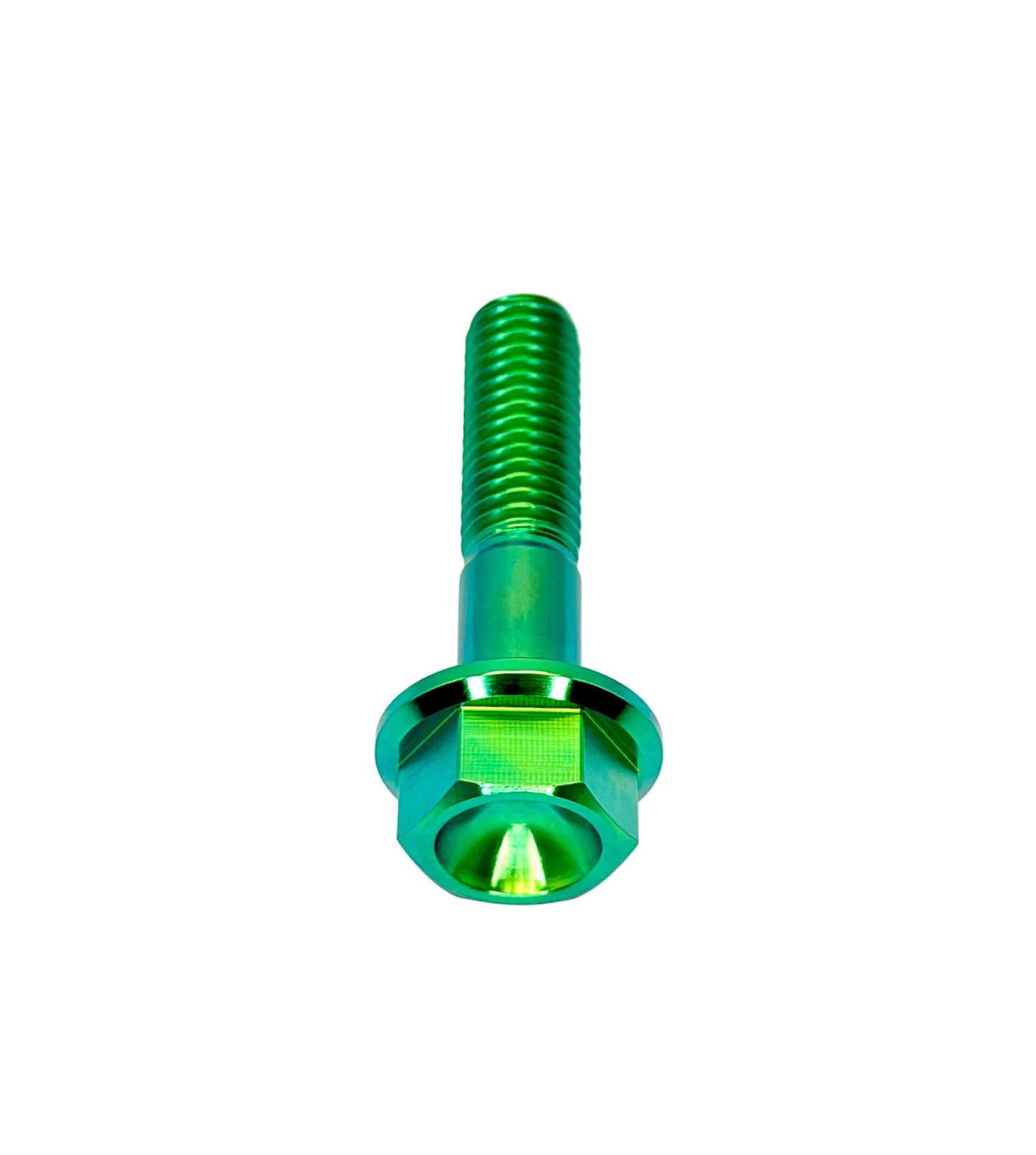 Titanium M8x1.25x18mm Hex Flange Bolt | Aerospace Grade