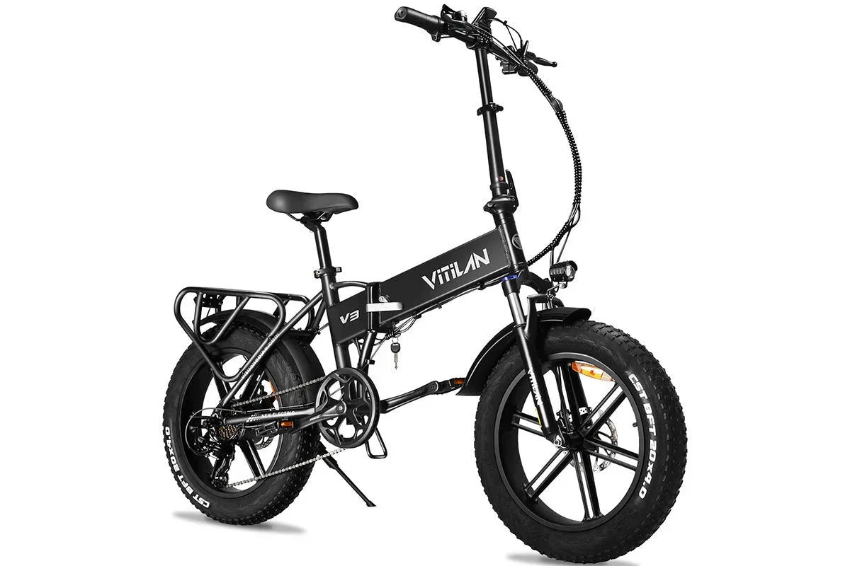 Vitilan V3 2.0 Folding Fat Tires Adult All Terrain Electric Bike