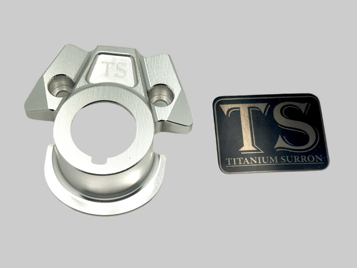 Aluminum Key Cover Plate for Talaria Sting MX3, MX4, MX5 | Titanium Surron