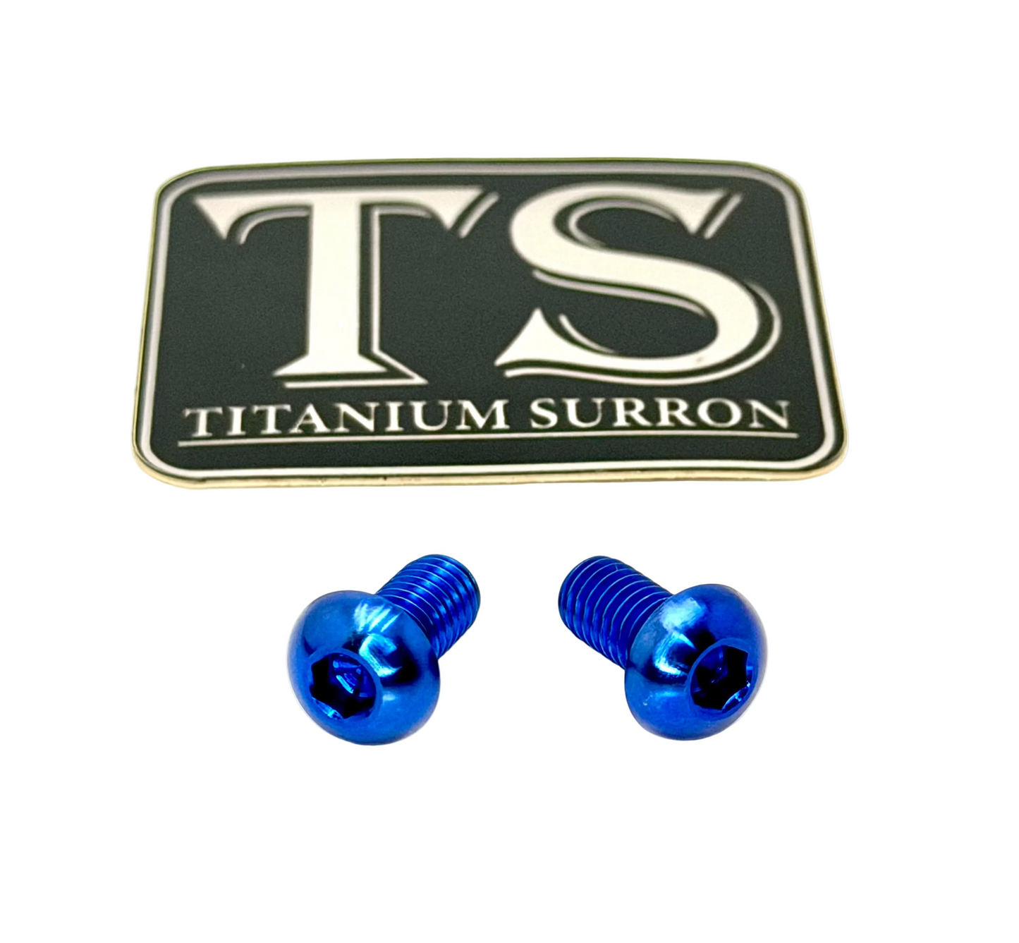 Titanium Surron LBX Motor Cover Bolts -- E-Moto