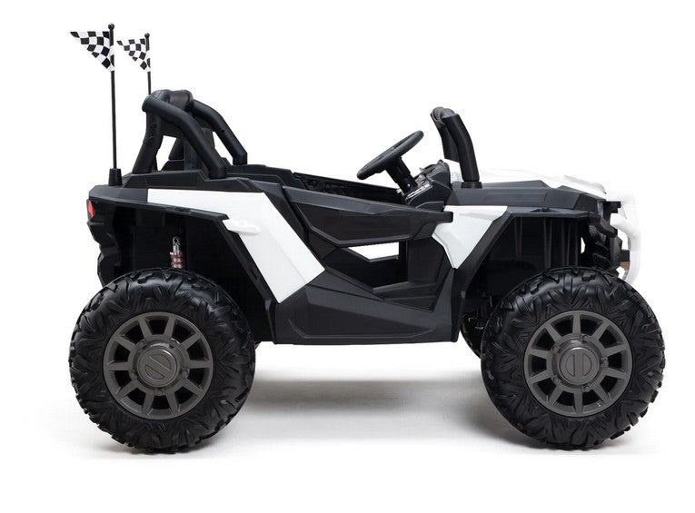 2-Seater 24V Electric Ride-On ATV Buggy with Magic Cars Remote Control for Kids