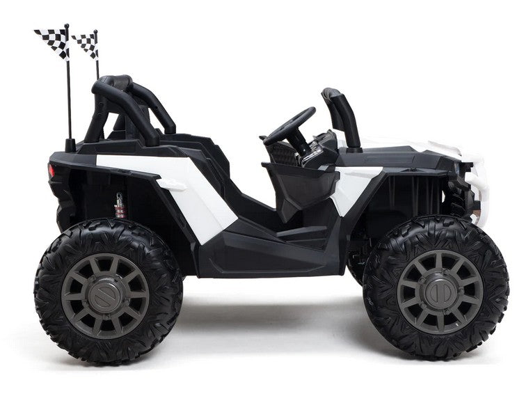 2-Seater 24V Electric Ride-On ATV Buggy with Magic Cars Remote Control for Kids