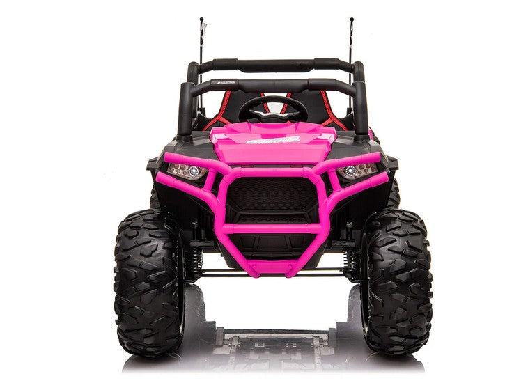 2-Seater 24V Electric Ride-On ATV Buggy with Magic Cars Remote Control for Kids