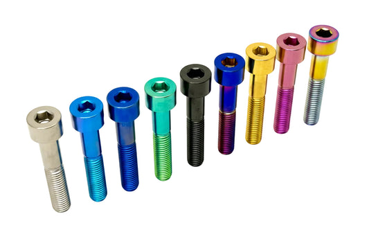 Titanium M8x1.25x45mm Socket Head Bolt | Aerospace Grade 5 6AL-4V
