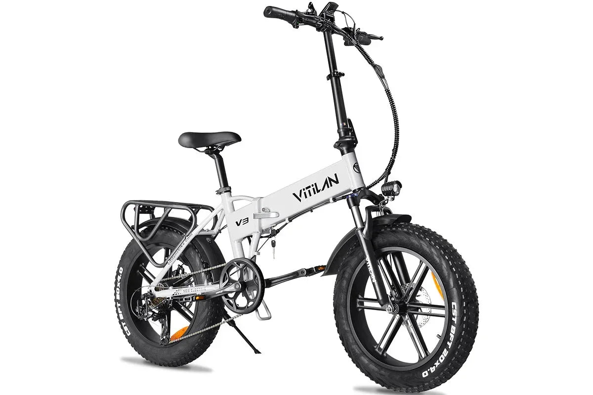 Vitilan V3 2.0 Folding Fat Tires Adult All Terrain Electric Bike