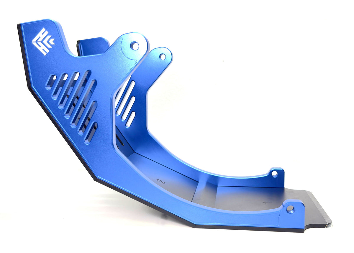 Heavy Hitter E-Ride Skid Plate in Blue