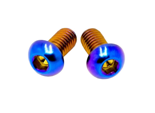 Formula brake reservoir cover titanium bolts. 