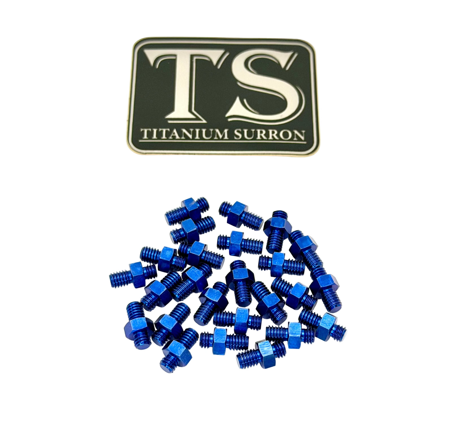 Titanium Grips for E-moto Pegs (1, 3, 10, or 25 pcs)
