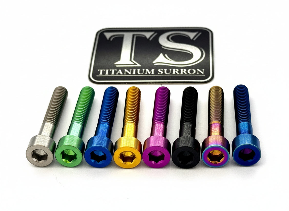 Titanium Hardware (Individual M6 Bolts)