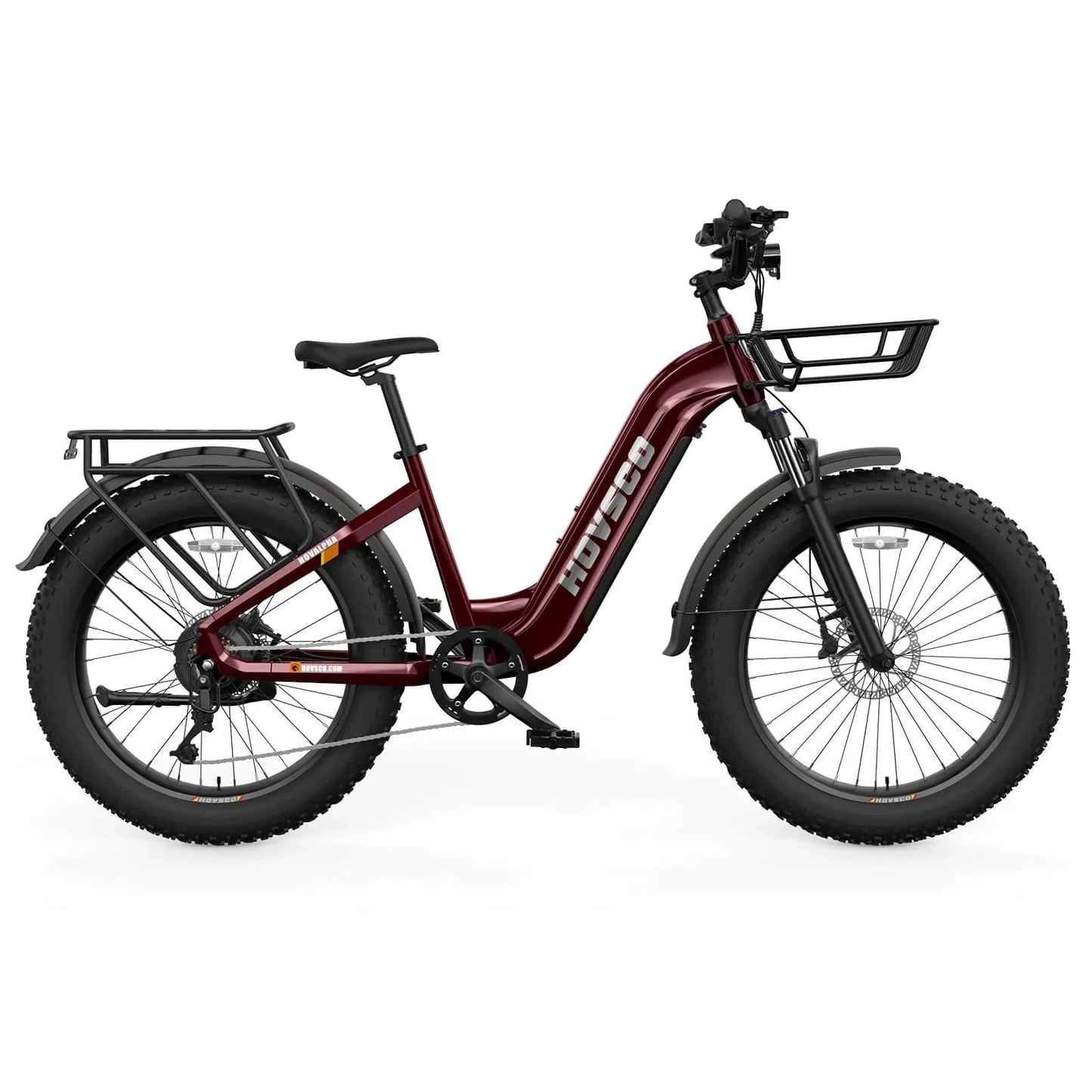 HOVSCO HovAlpha 26" Step-Thru Fat Tire Ebike