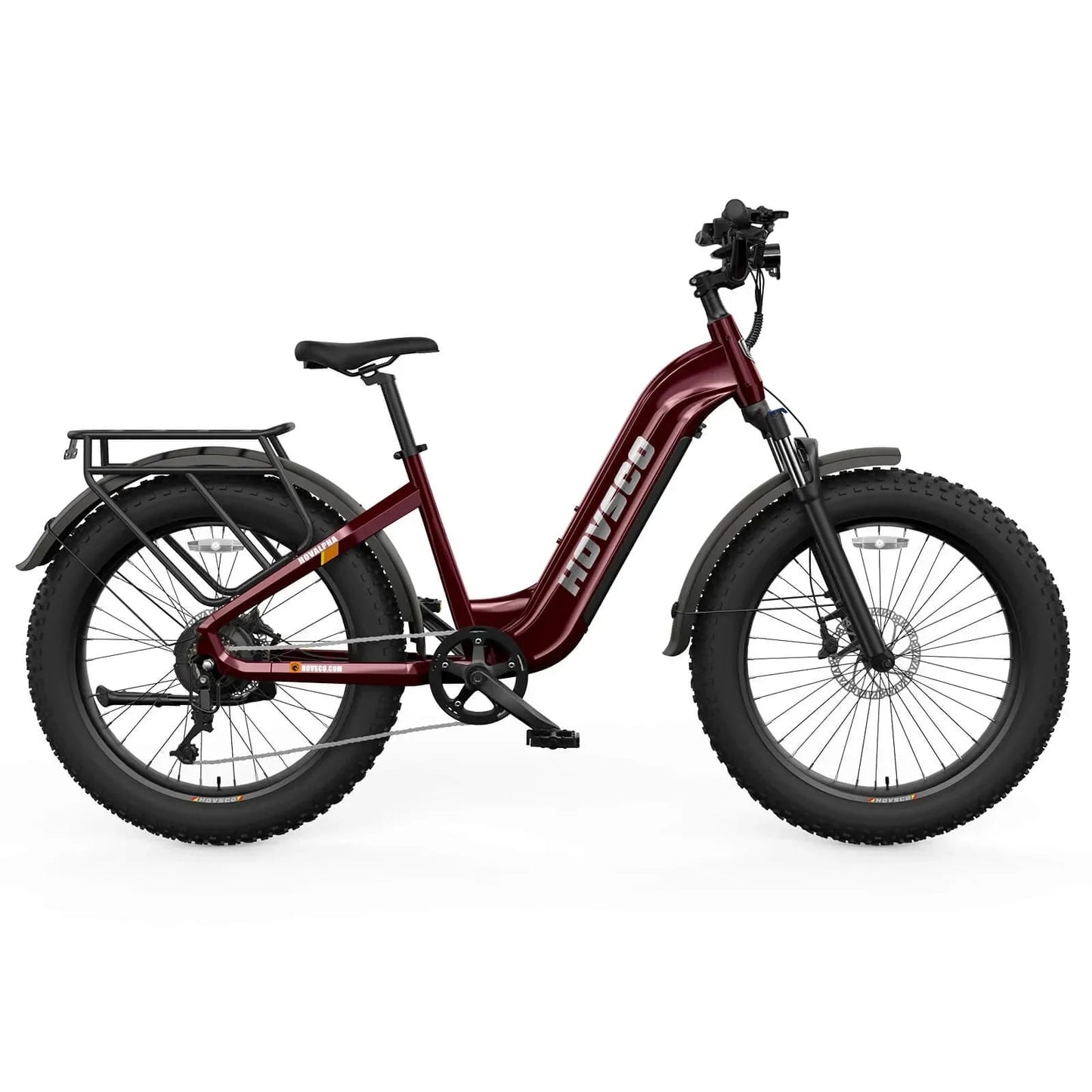 HOVSCO HovAlpha 26" Step-Thru Fat Tire Ebike