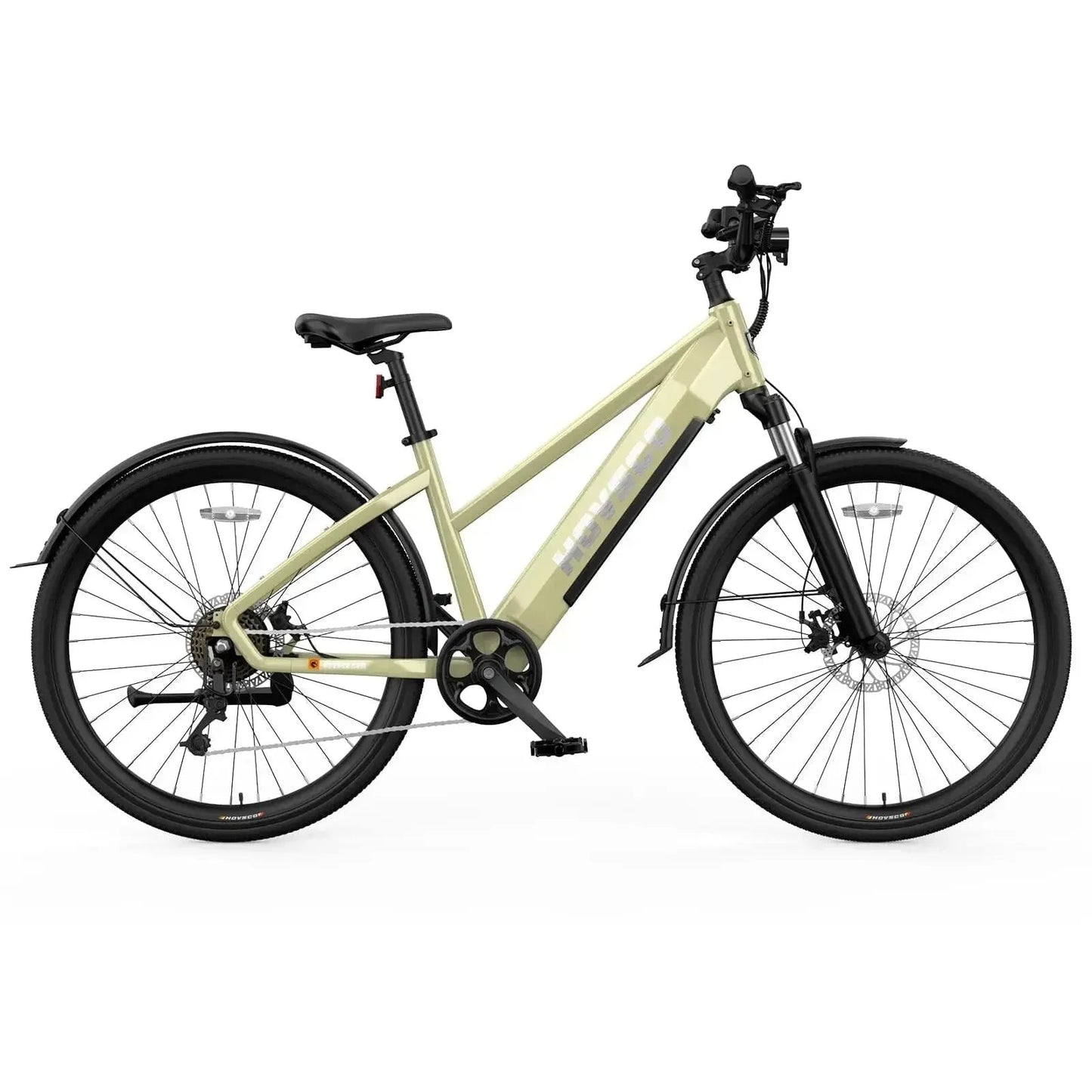 HOVSCO HovCity 27.5" Step-Thru Cruiser Electric Bike For Adults