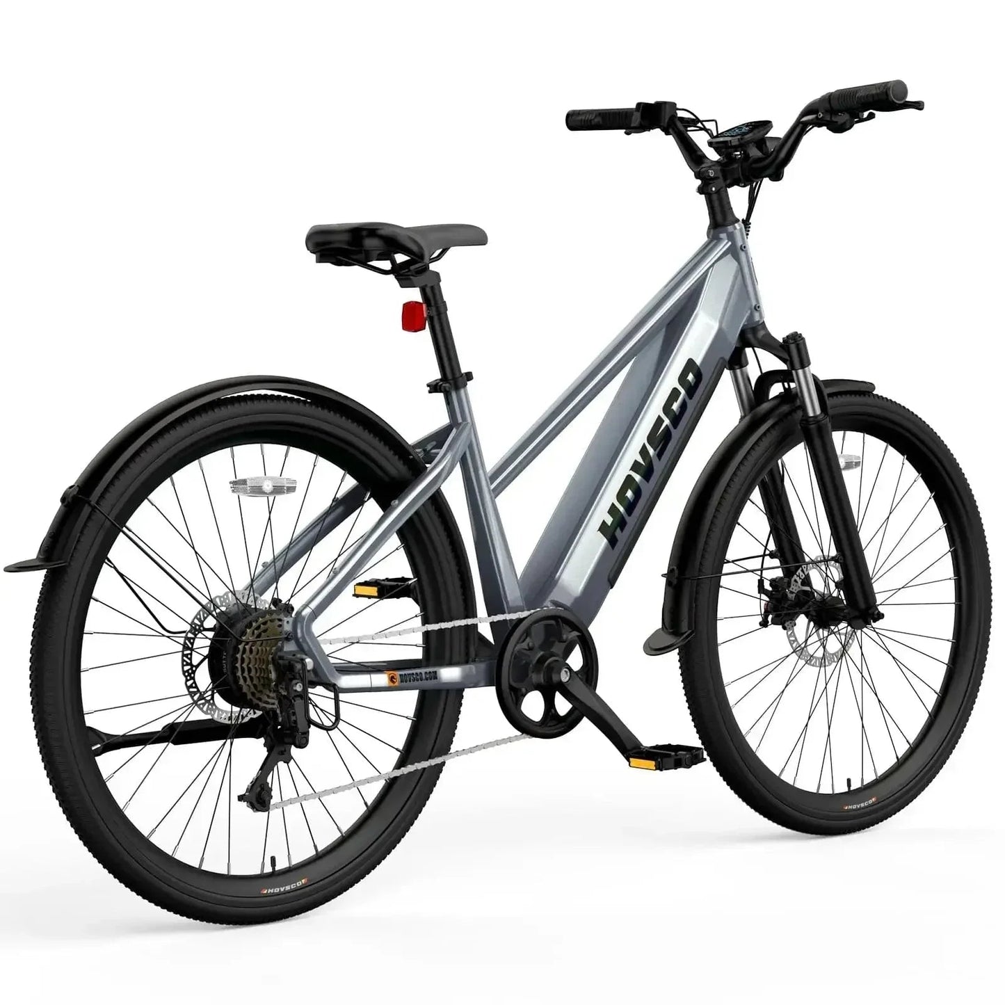 HOVSCO HovCity 27.5" Step-Thru Cruiser Electric Bike For Adults