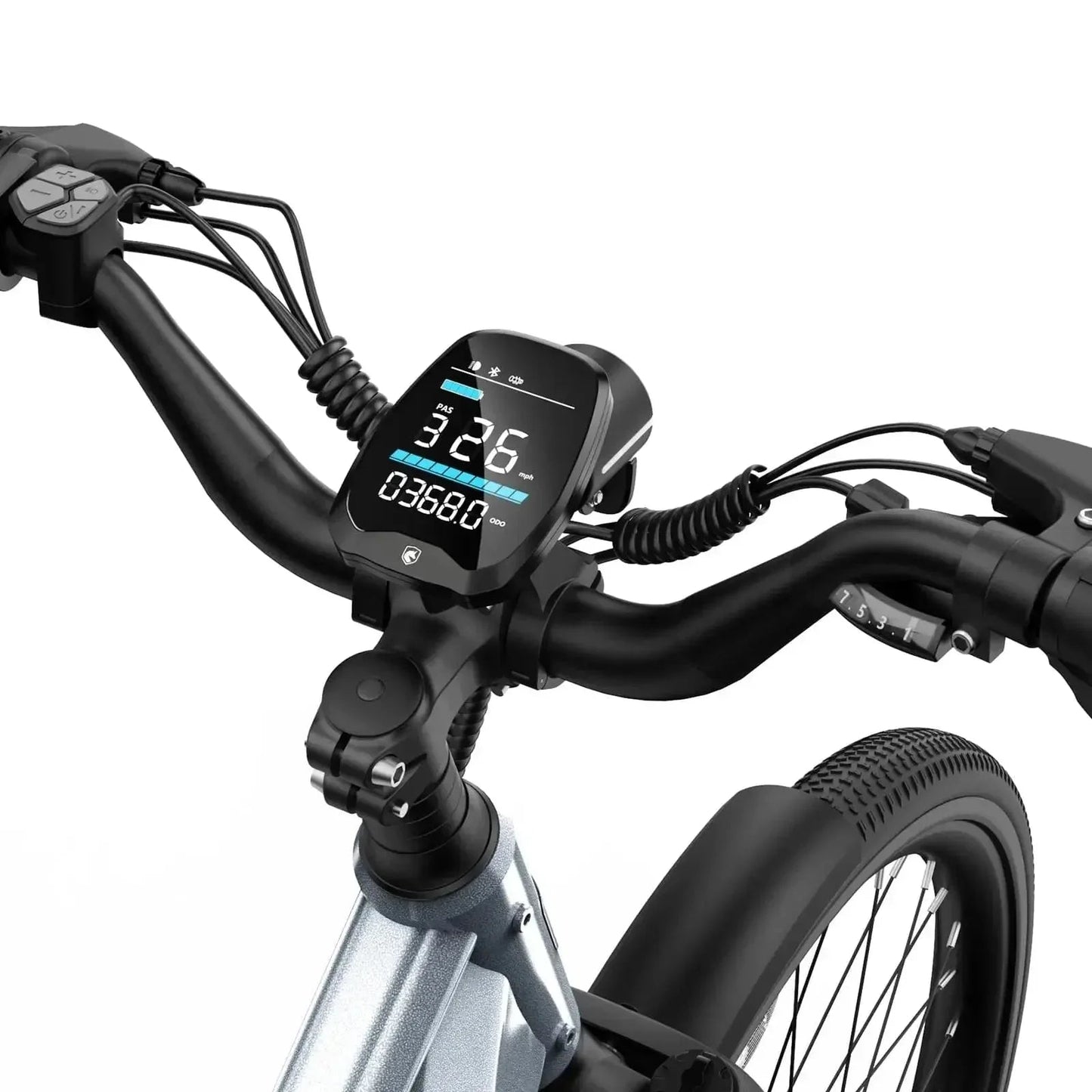 HOVSCO HovCity 27.5" Step-Thru Cruiser Electric Bike For Adults