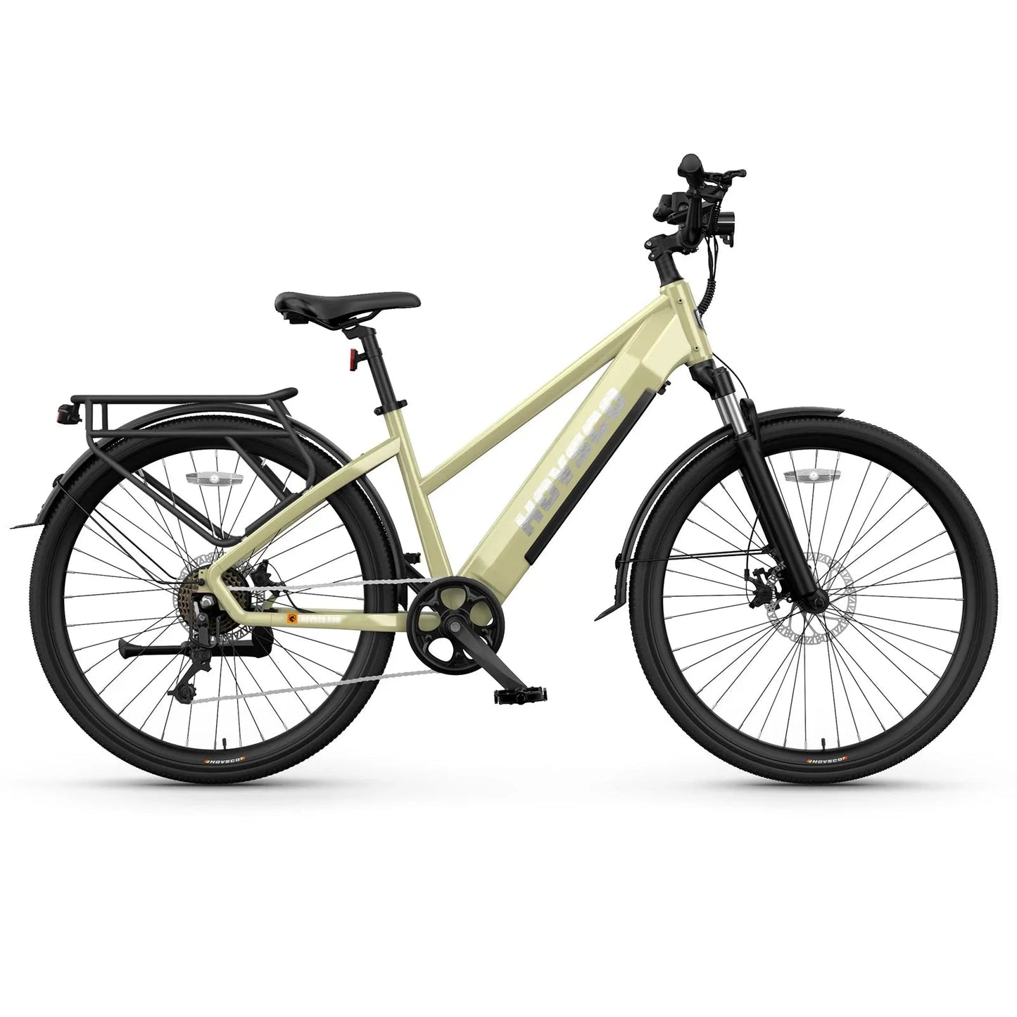 HOVSCO HovCity 27.5" Step-Thru Cruiser Electric Bike For Adults