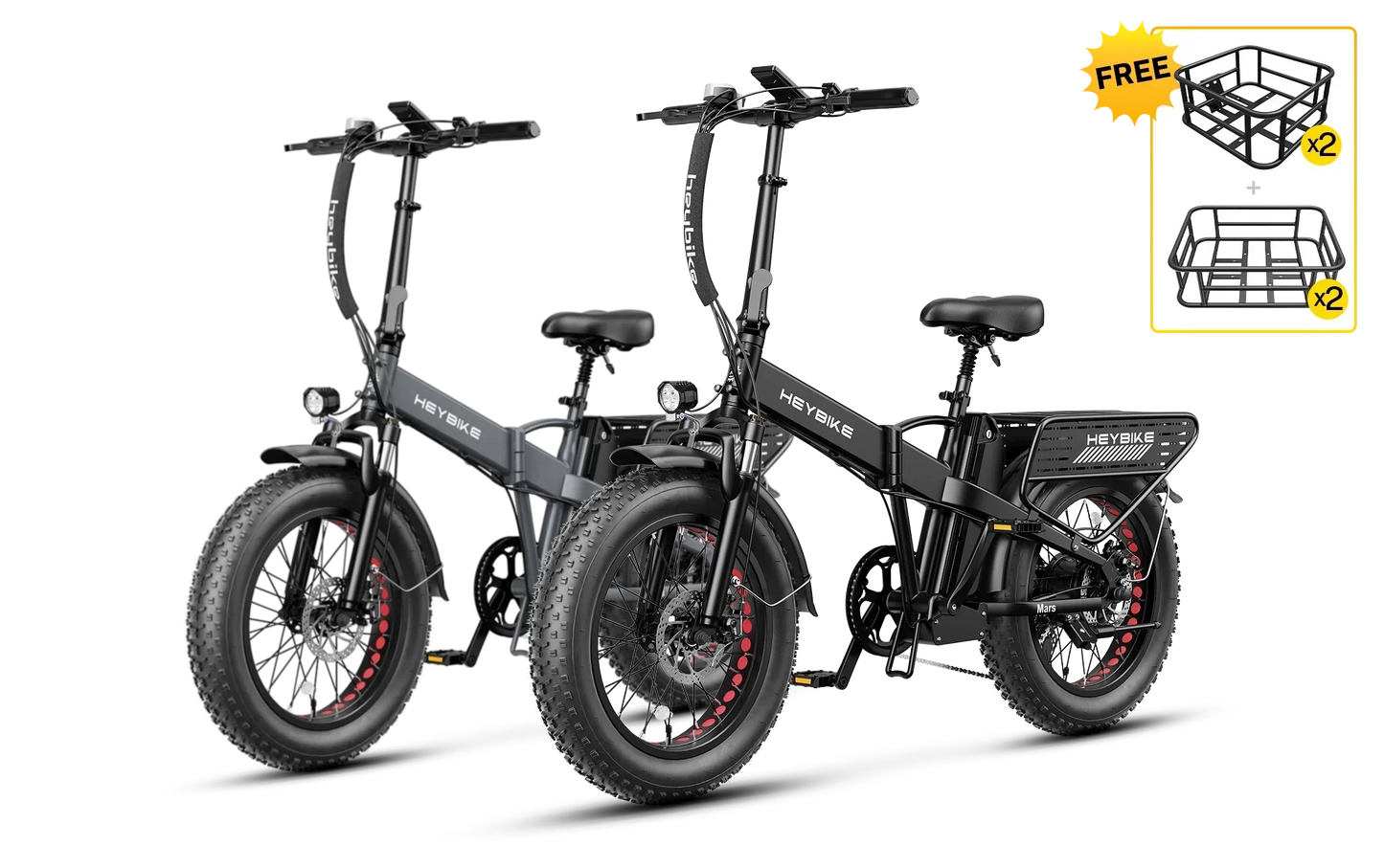 Heybike Mars 2.0 1000W Combo