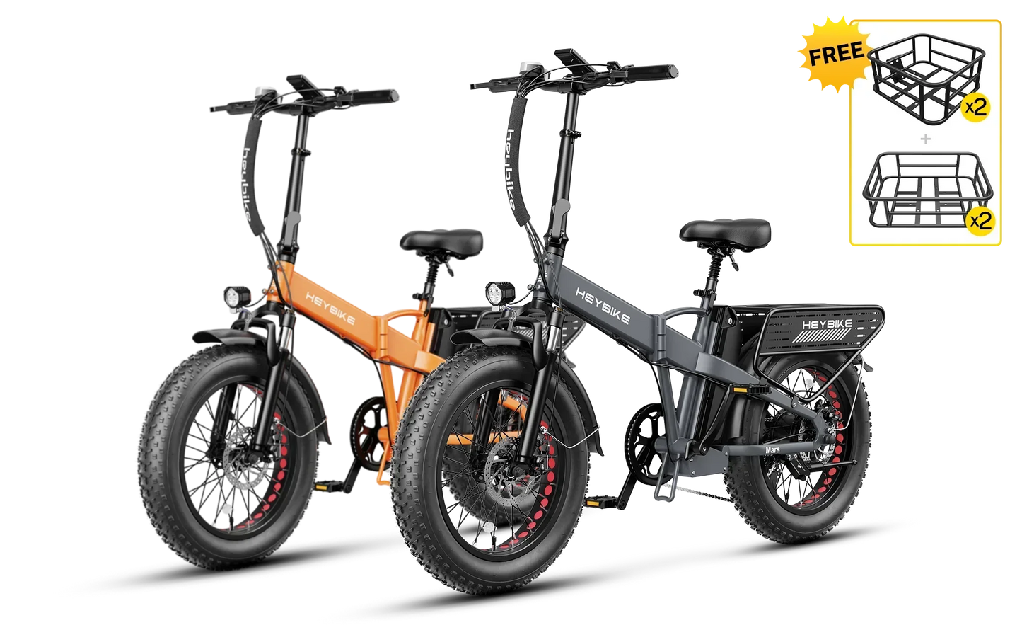 Heybike Mars 2.0 1000W Combo