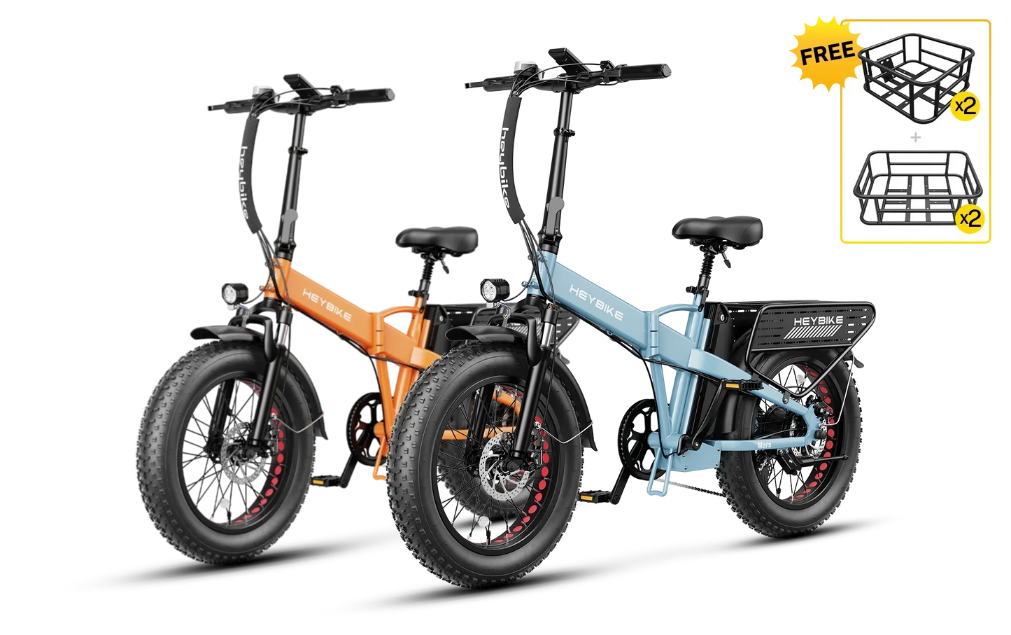 Heybike Mars 2.0 1000W Combo