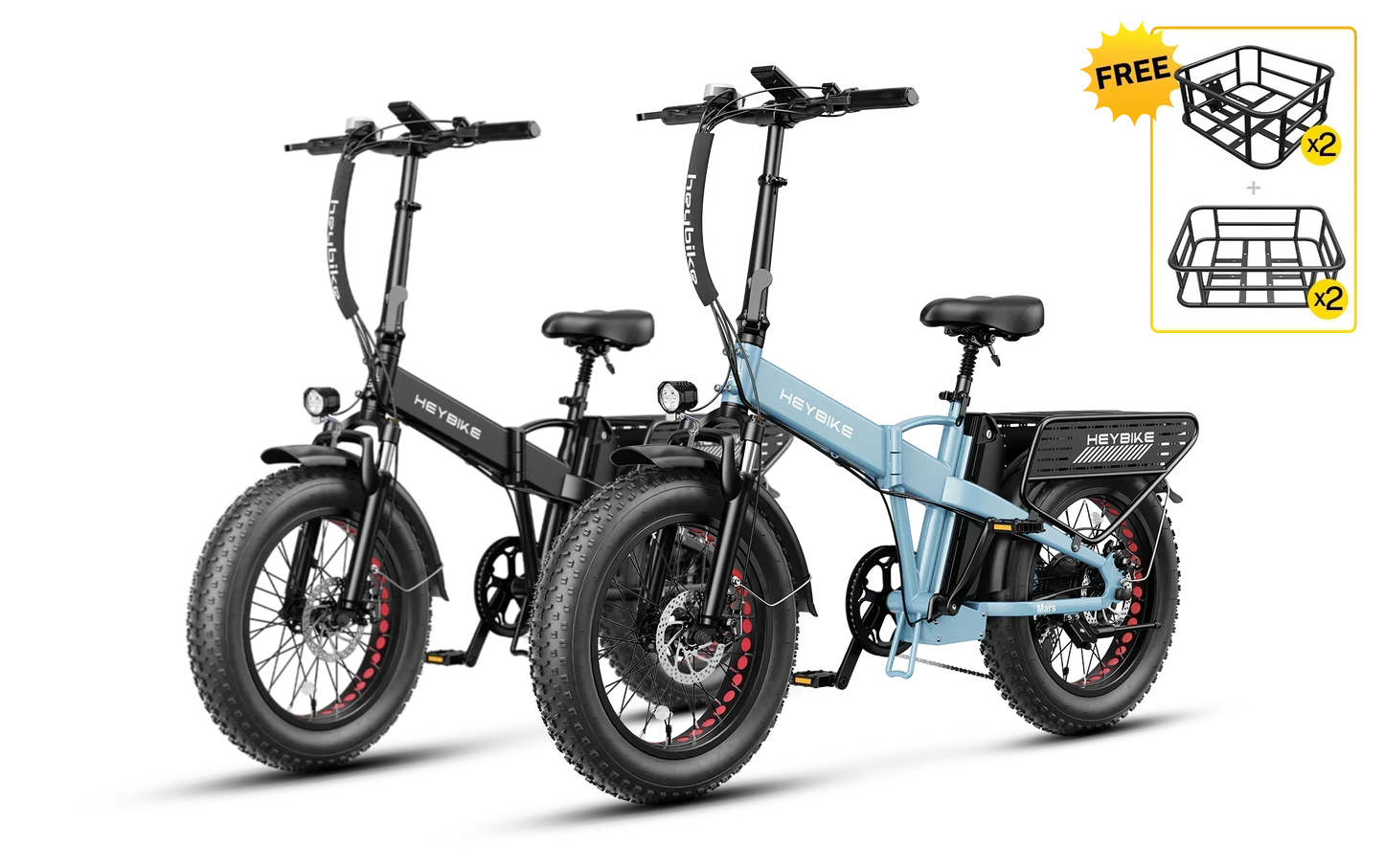 Heybike Mars 2.0 1000W Combo