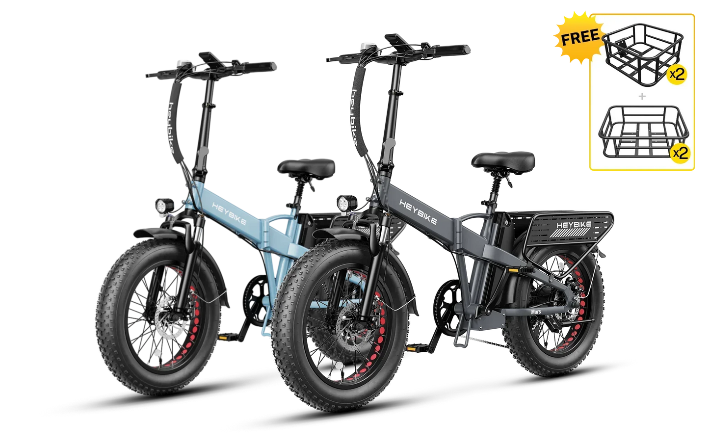 Heybike Mars 2.0 1000W Combo