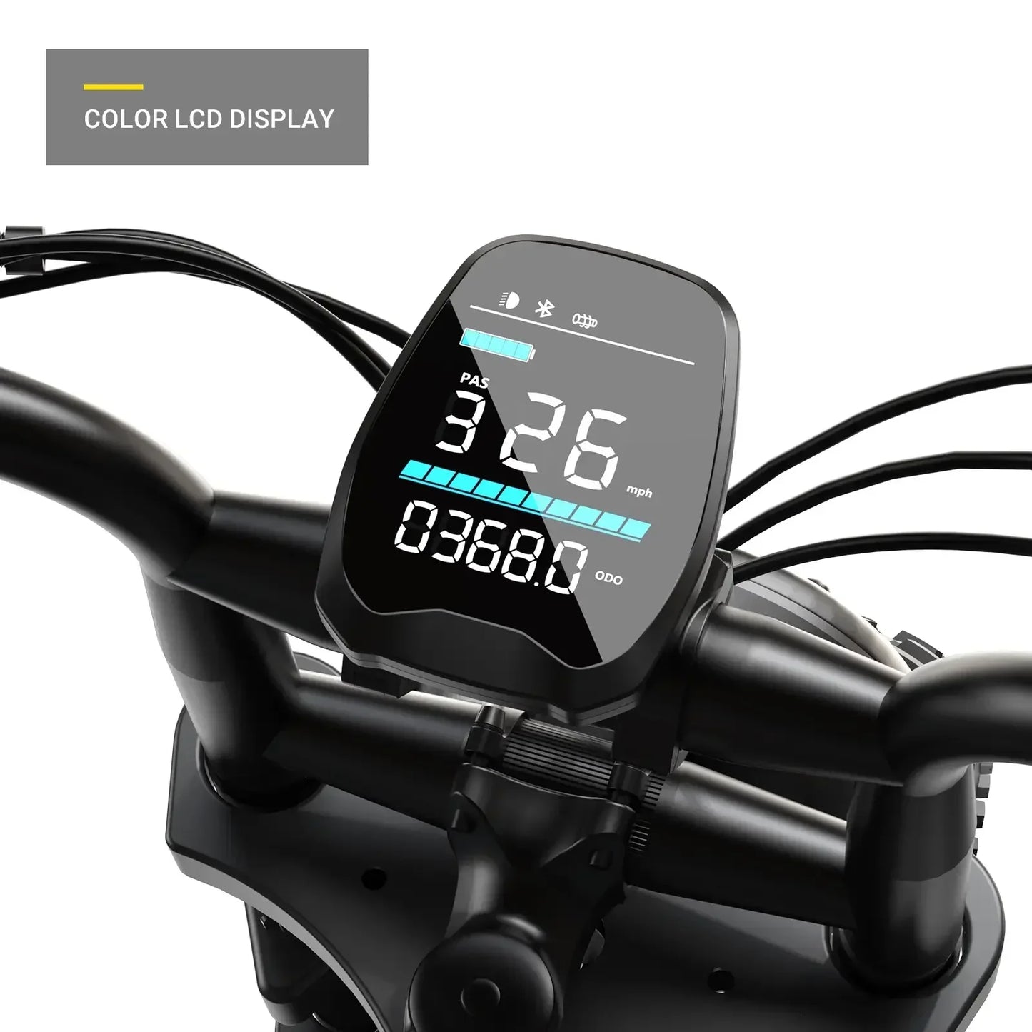 HOVSCO HovGtrs 1500W Moped-style Electric Bike