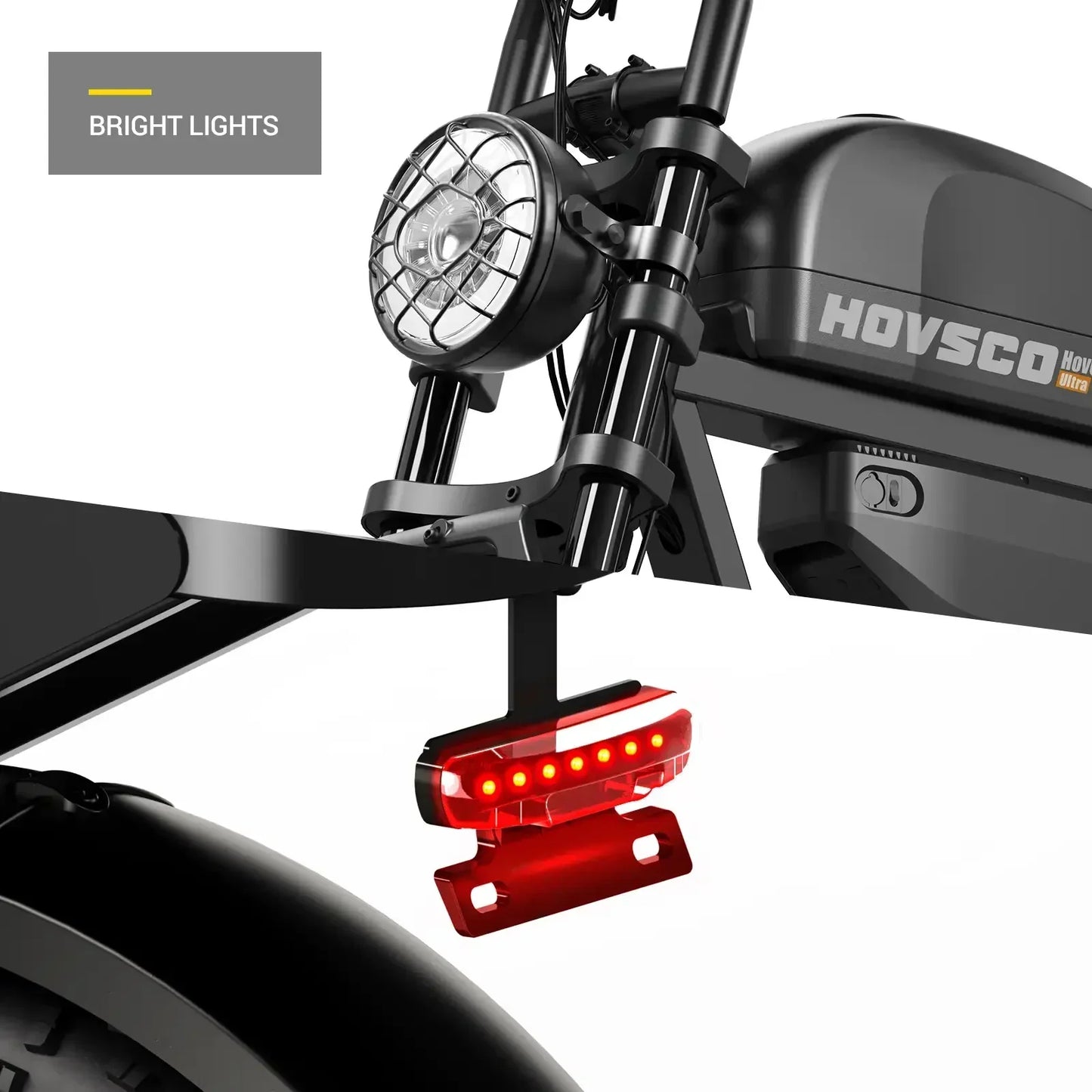 HOVSCO HovGtrs 1500W Moped-style Electric Bike