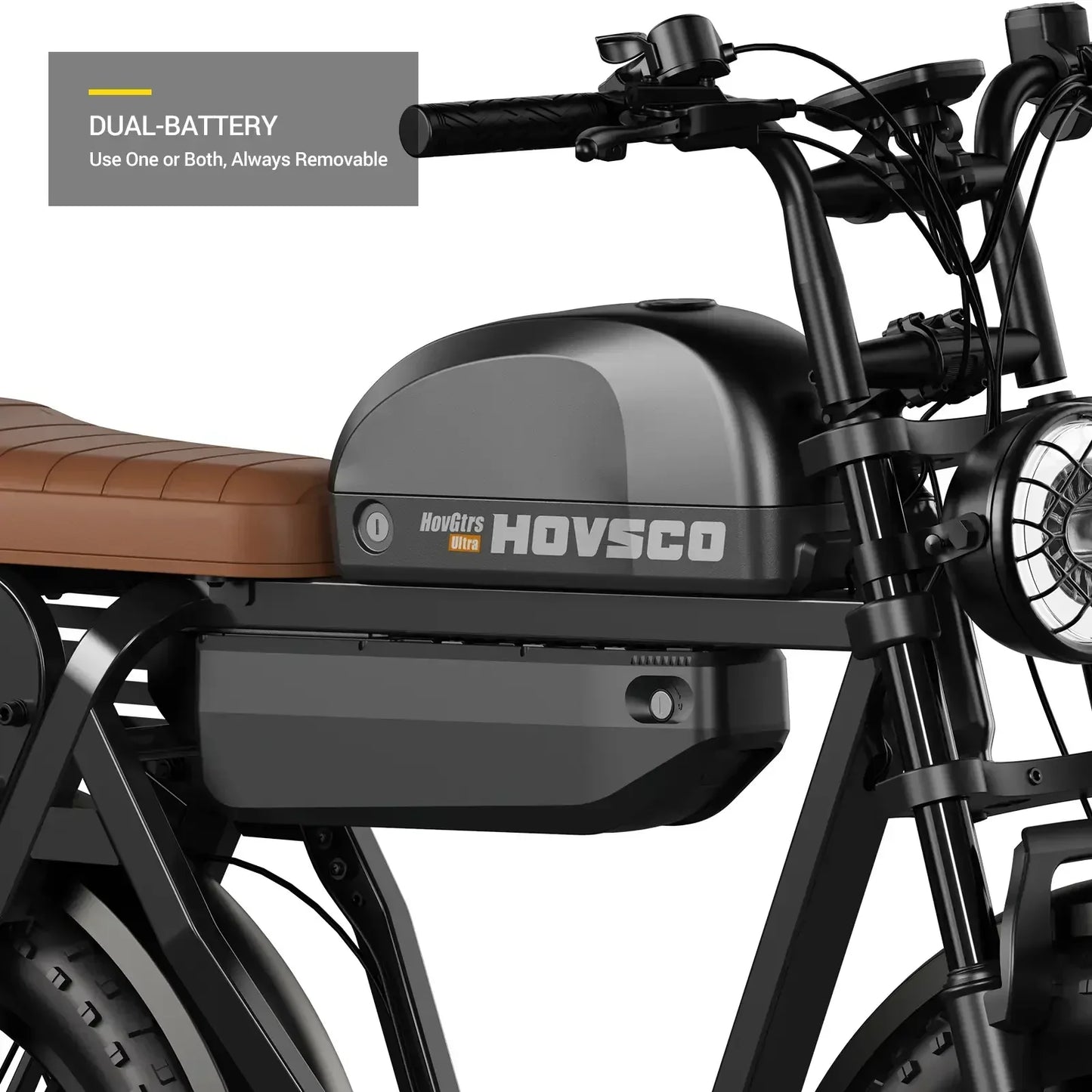 HOVSCO HovGtrs 1500W Moped-style Electric Bike