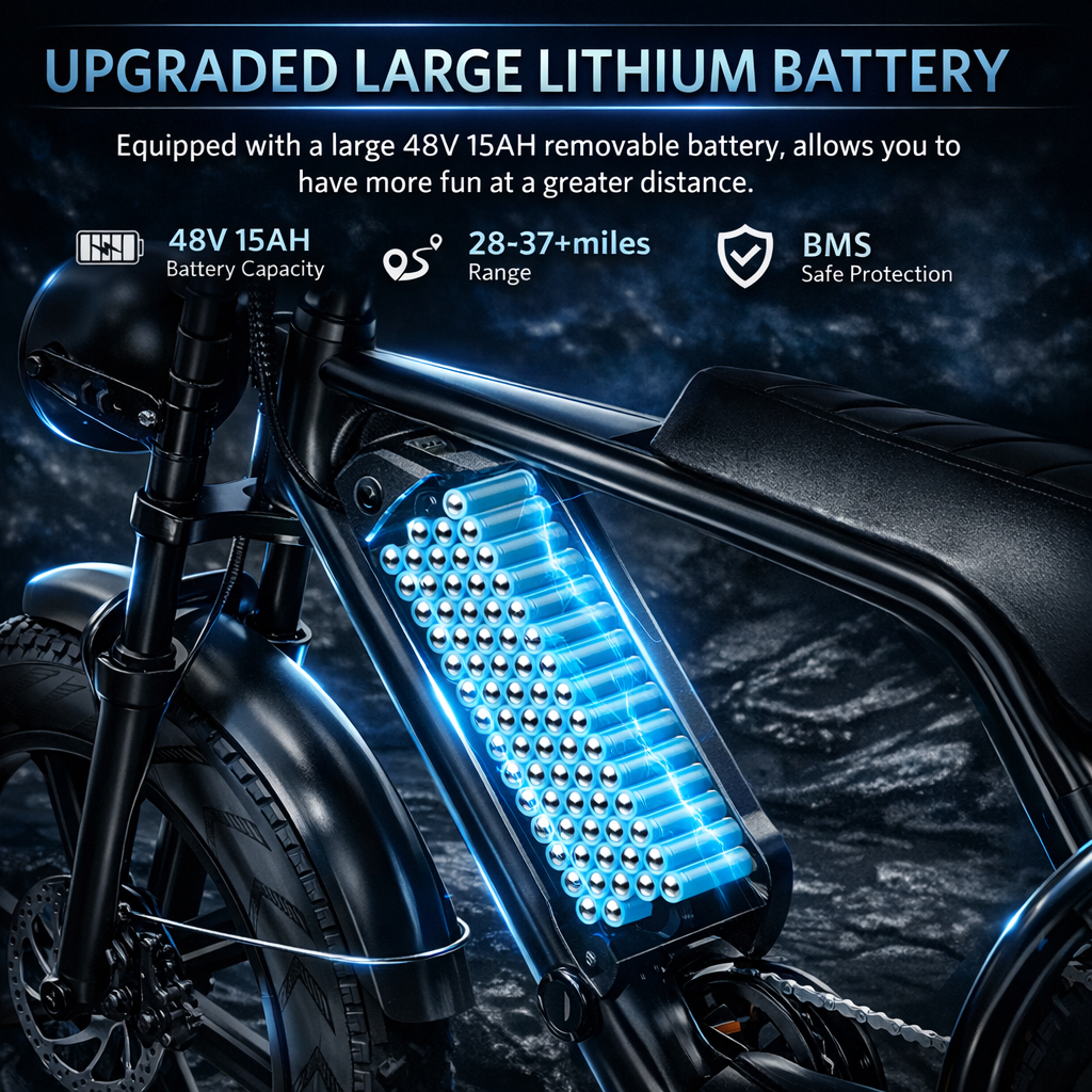 Ride Revolt V8 fat tire electric bike - photo 8