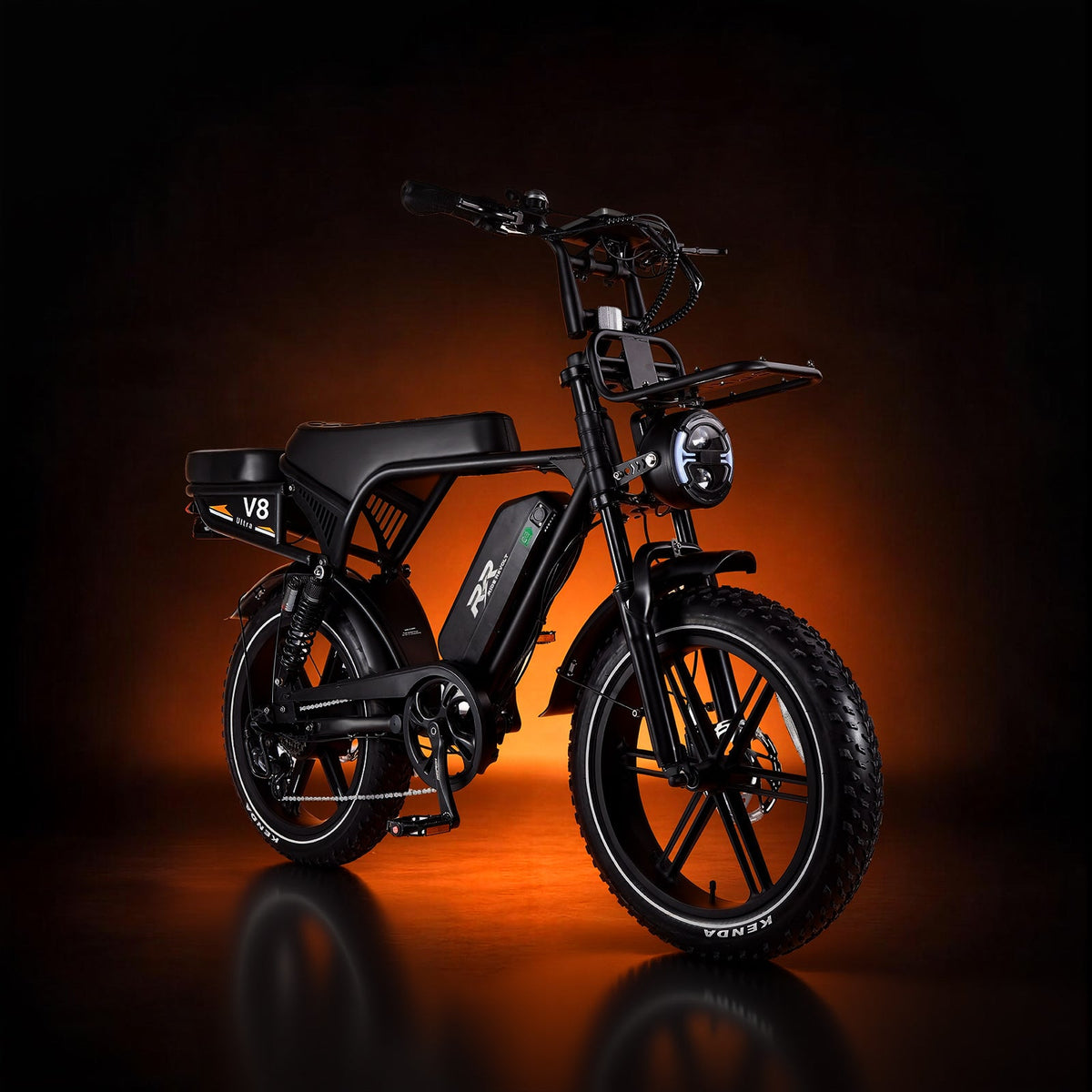 Ride Revolt V8 ULTRA dual-suspension electric bike in Matte Black - photo 12