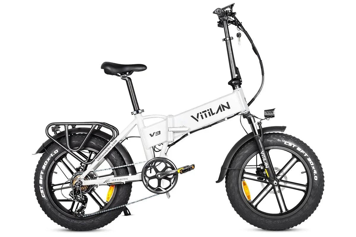 Vitilan V3 2.0 Folding Fat Tires Adult All Terrain Electric Bike