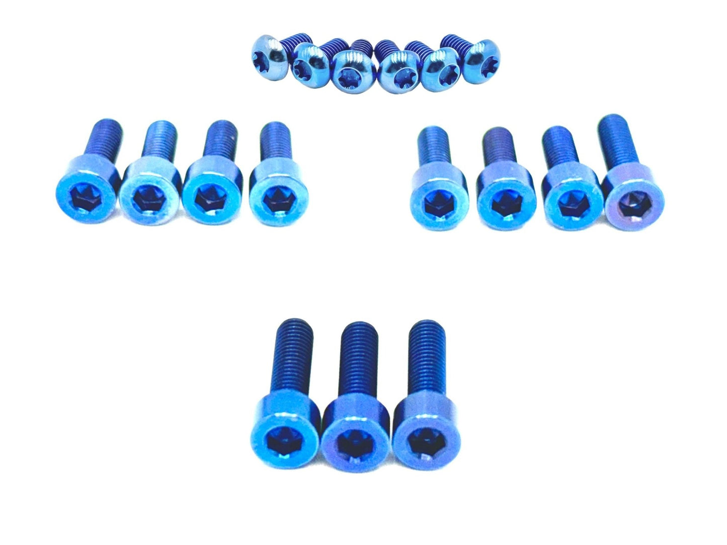 KKE Fork (LBX OEM) Titanium Bolt Kits for Surron, Talaria, 79 Bike, Rerode, E-Ride Pro