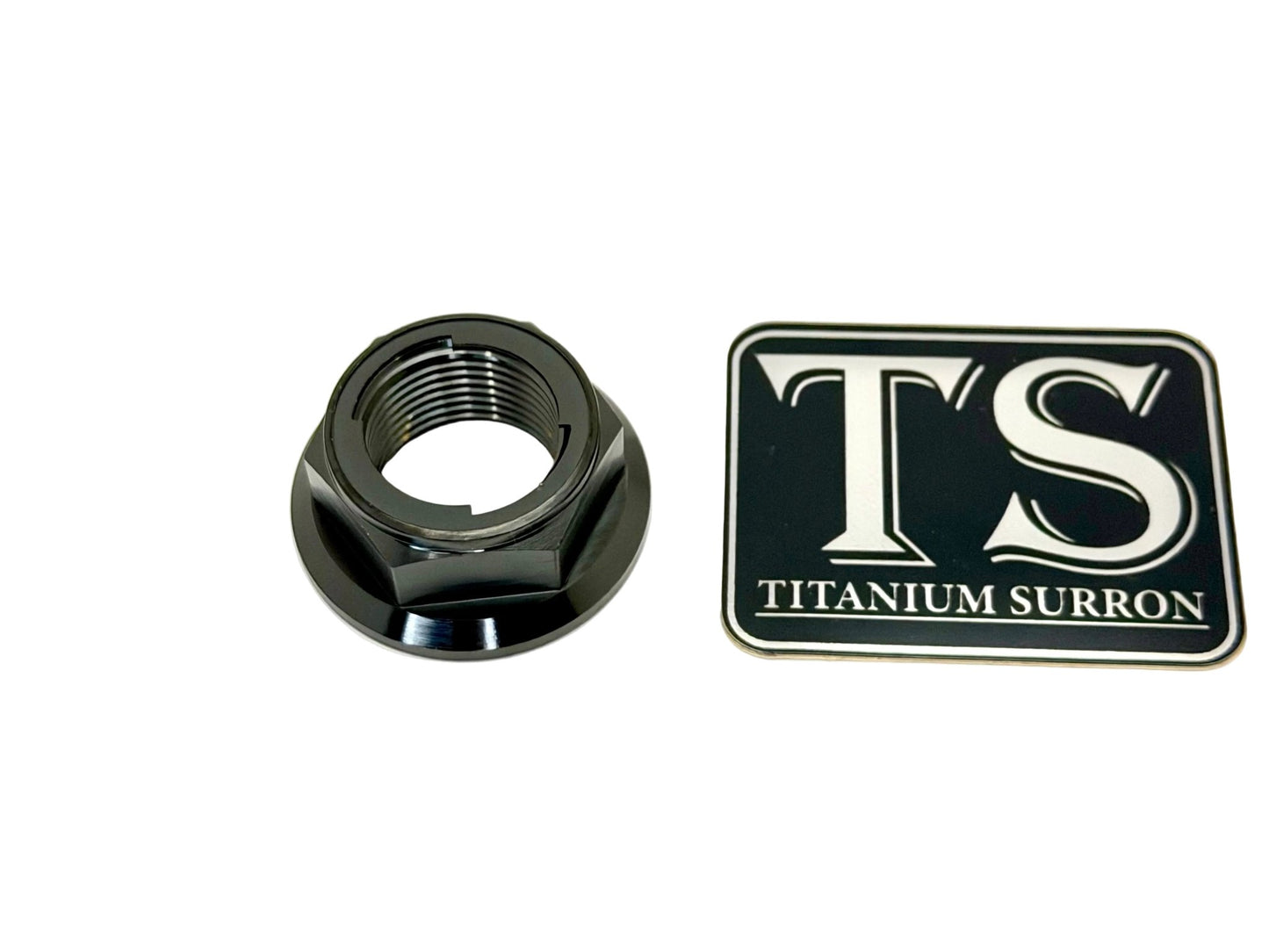 M20x1.5mm 36mm Titanium Locking Flange Nut | DIN 6923 Grade 5 6AL-4V