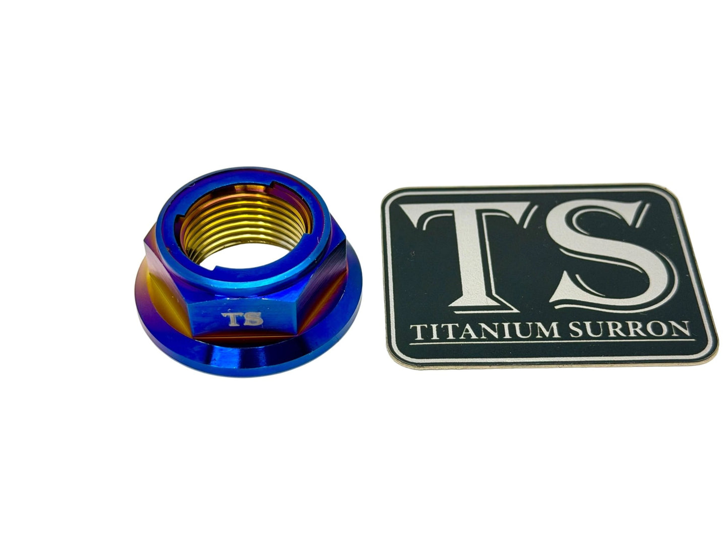 M20x1.5mm 36mm Titanium Locking Flange Nut | DIN 6923 Grade 5 6AL-4V