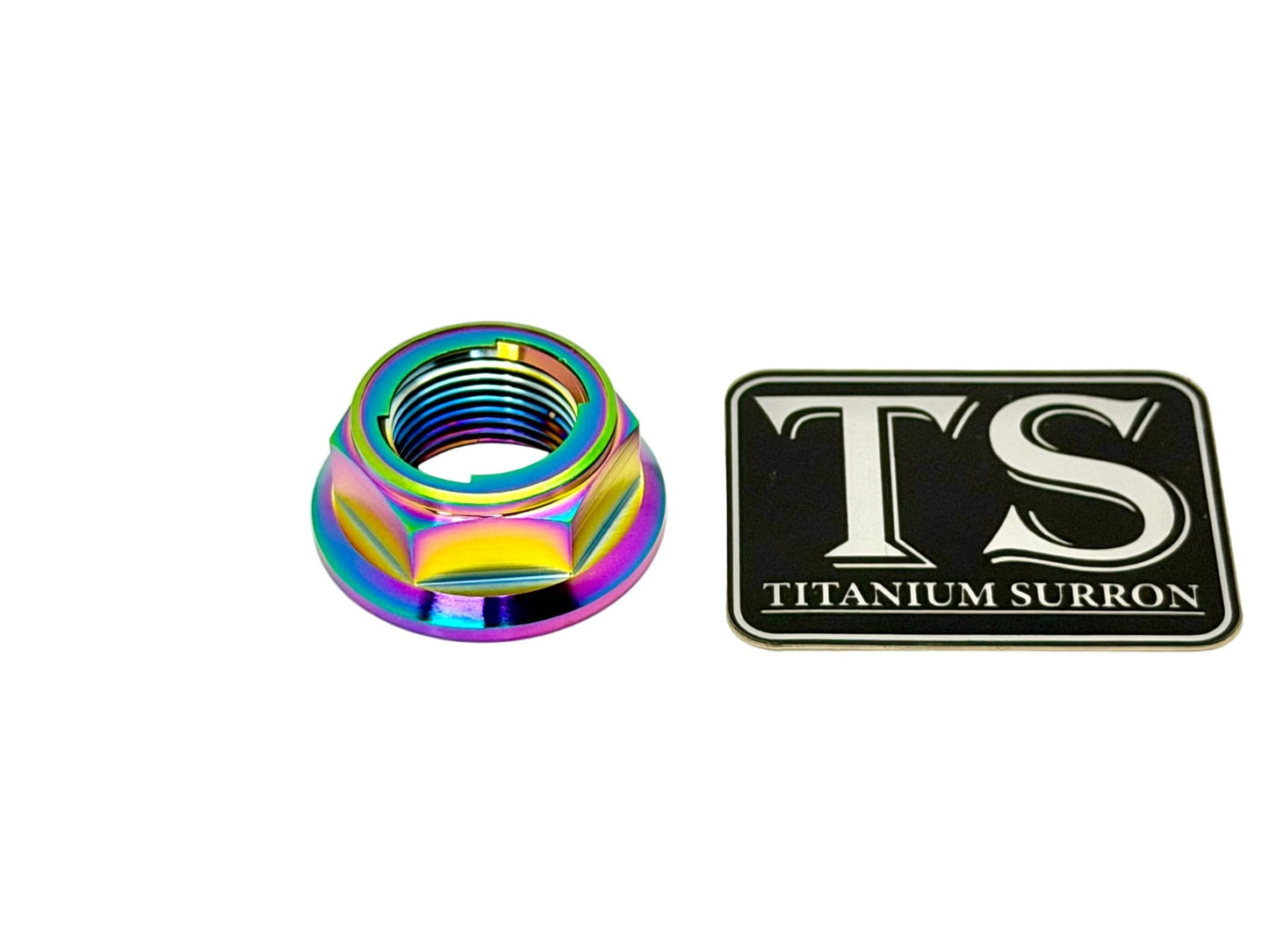 M20x1.5mm 36mm Titanium Locking Flange Nut | DIN 6923 Grade 5 6AL-4V