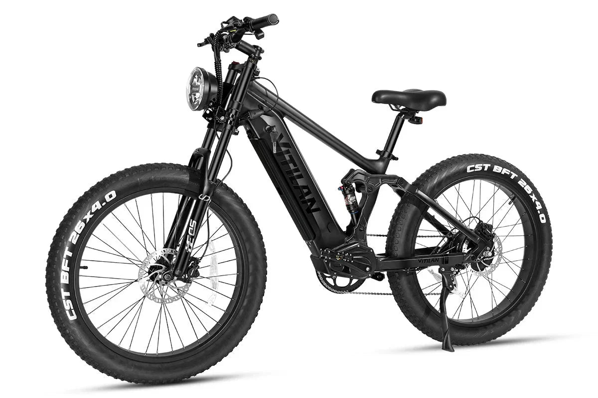 Vitilan T7PRO Full Suspension Mountain E-bike