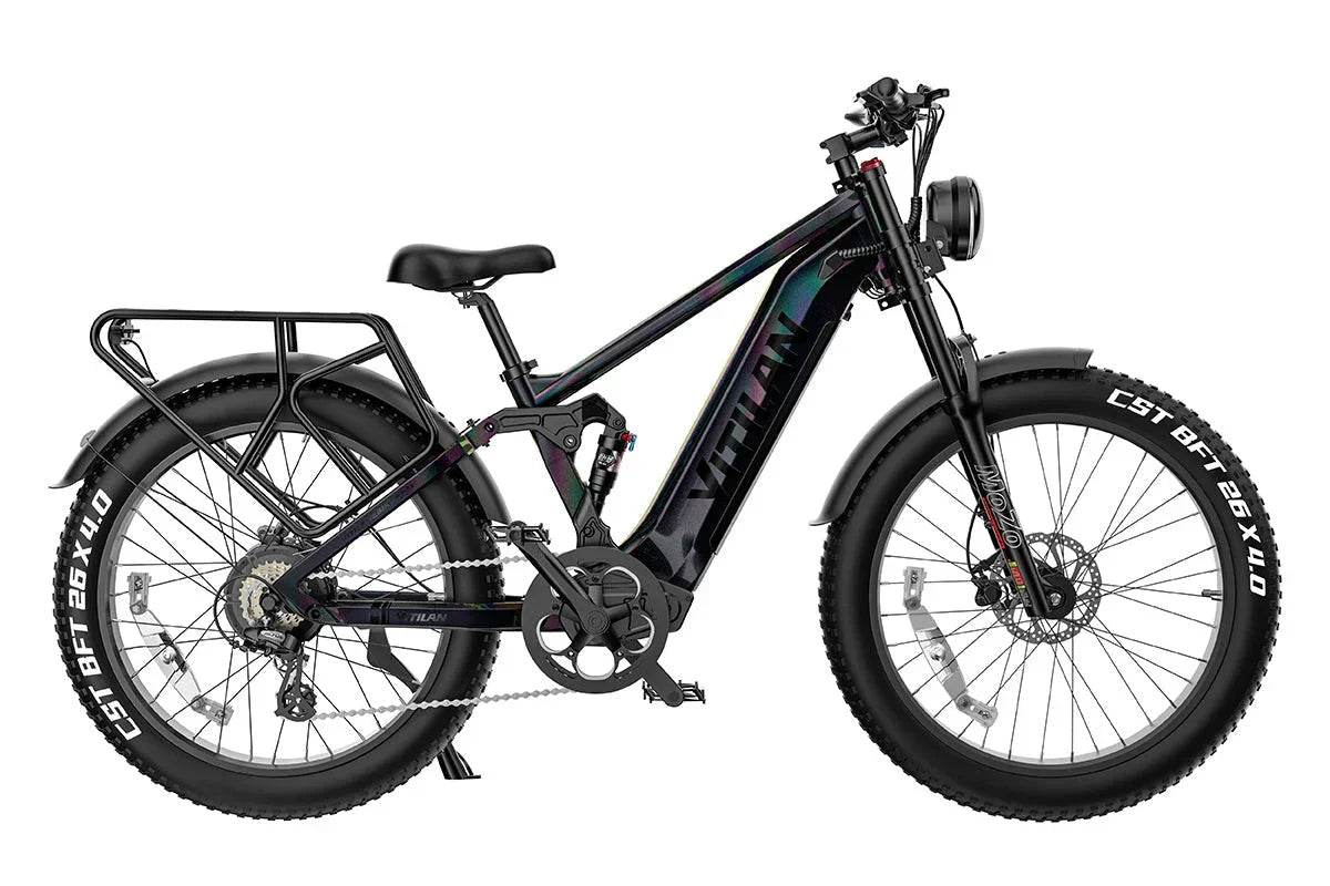 Vitilan T7PRO Full Suspension Mountain E-bike