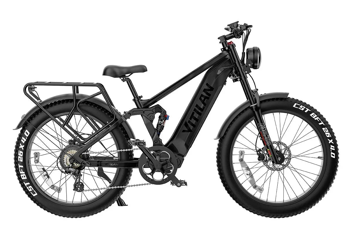 Vitilan T7PRO Full Suspension Mountain E-bike