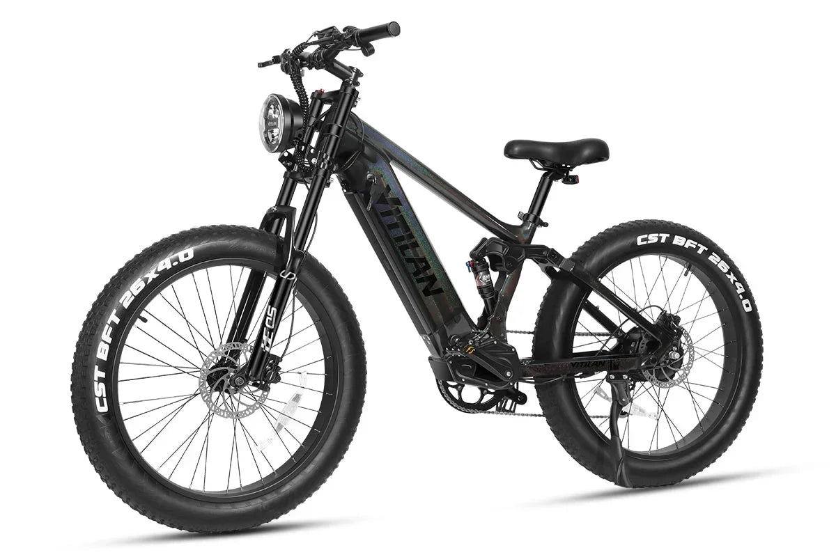 Vitilan T7PRO Full Suspension Mountain E-bike